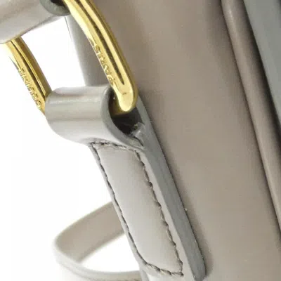 Pre-owned Celine Beige Brown Leather Shoulder Bag ()