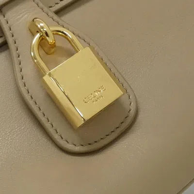 Pre-owned Celine Beige Leather Shoulder Bag ()