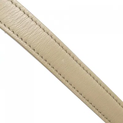 Pre-owned Celine Beige Leather Shoulder Bag ()