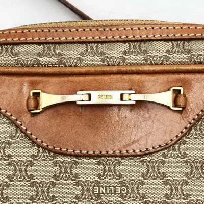 Pre-owned Celine Beige Pvc Leather Shoulder Bag ()