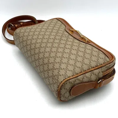 Pre-owned Celine Beige Pvc Leather Shoulder Bag ()