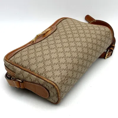 Pre-owned Celine Beige Pvc Leather Shoulder Bag ()