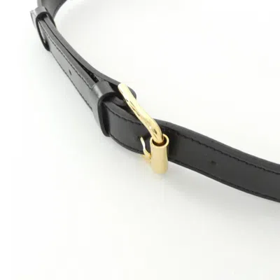 Pre-owned Celine Black Brown Coated Canvas Shoulder Bag ()