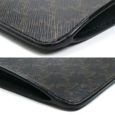 Pre-owned Celine Black Canvas Leather Shoulder Bag ()