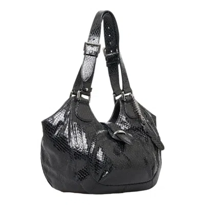 Pre-owned Celine Black Leather Handbag Shoulder Bag ()