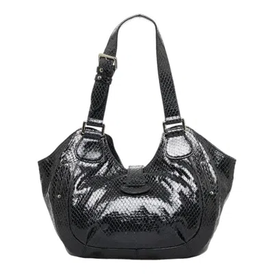 Pre-owned Celine Black Leather Handbag Shoulder Bag ()