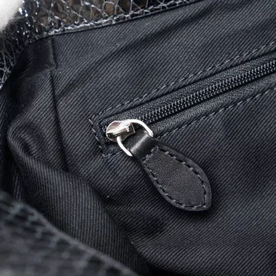 Pre-owned Celine Black Leather Handbag Shoulder Bag ()