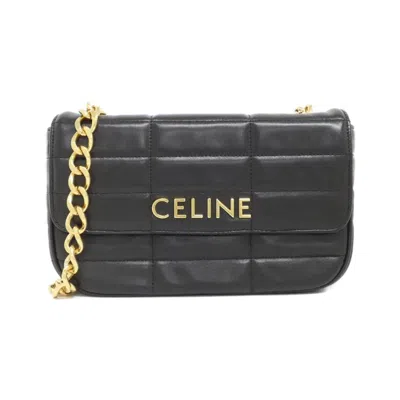Pre-owned Celine Black Leather Shoulder Bag ()