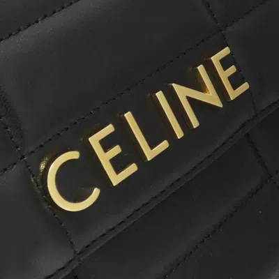 Pre-owned Celine Black Leather Shoulder Bag ()