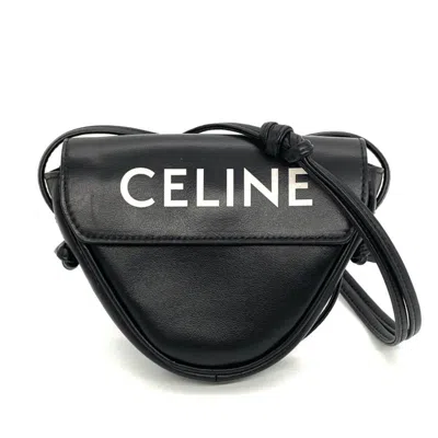 Pre-owned Celine Black Leather Shoulder Bag ()