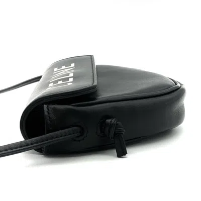 Pre-owned Celine Black Leather Shoulder Bag ()