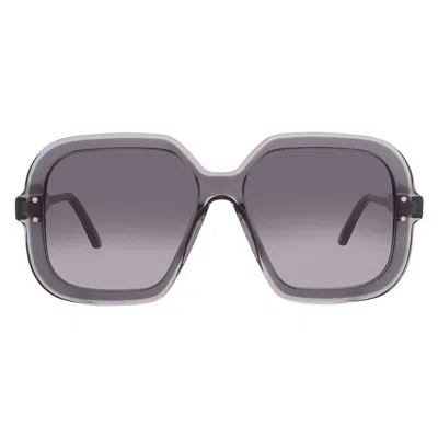 Dior Highlight S1i Gradient Smoke Square Ladies Sunglasses Cd40123i 20b 57 In Purple