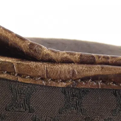 Pre-owned Celine Brown Canvas Shoulder Bag ()