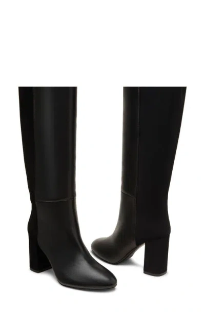 Stuart Weitzman 5050 Strut Block Boot In Black