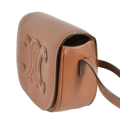 Pre-owned Celine Brown Leather Shoulder Bag ()
