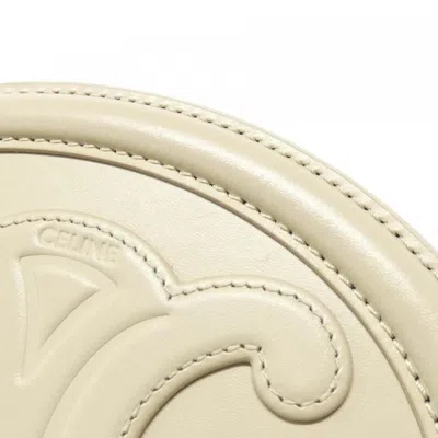 Pre-owned Celine Gold Leather Shoulder Bag ()