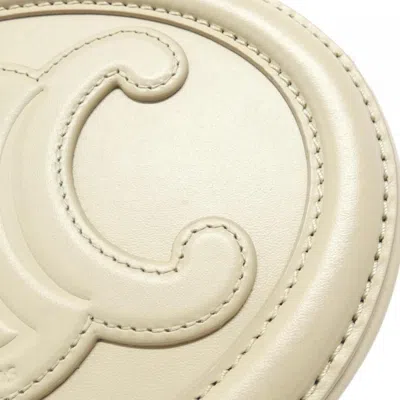 Pre-owned Celine Gold Leather Shoulder Bag ()