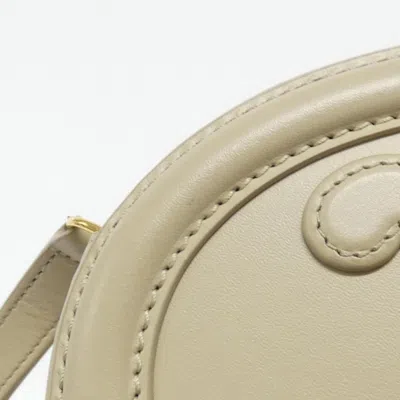 Pre-owned Celine Gold Leather Shoulder Bag ()