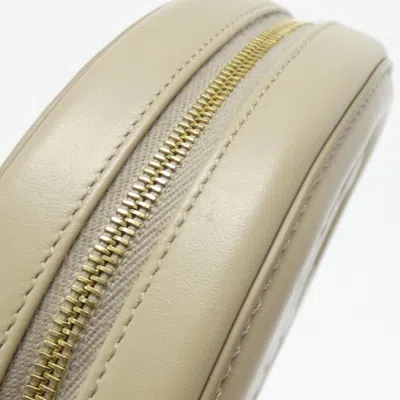 Pre-owned Celine Gold Leather Shoulder Bag ()