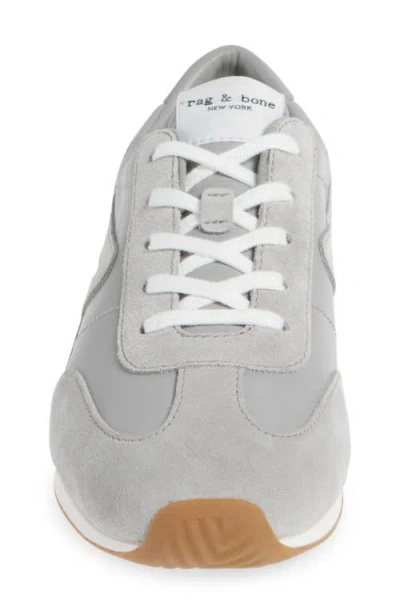 Rag & Bone Retro Runner Slim Sneaker In Gray