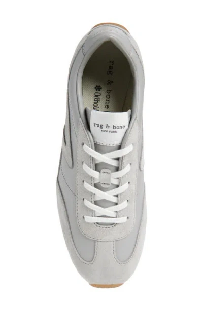 Rag & Bone Retro Runner Slim Sneaker In Gray
