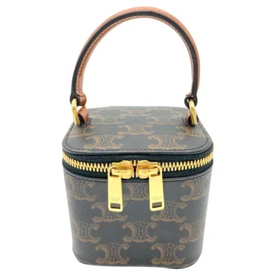 Pre-owned Celine Pvc Shoulder Bag Vanity Bag ()