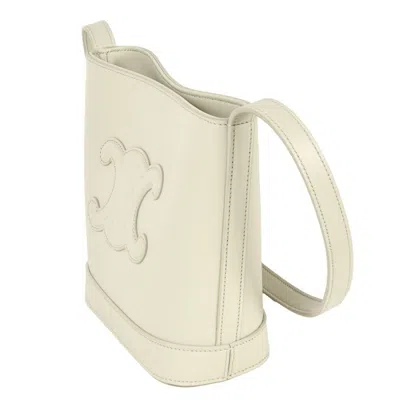 Pre-owned Celine White Leather Shoulder Bag ()