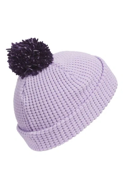 Adidas Originals Adidas Kids' Pompom Beanie In Purple