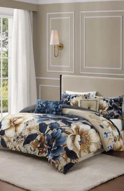 Bebejan English Manor Reversible Comforter Set In Multi