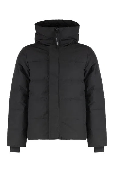 Canada Goose Macmillan Technical Fabric Parka In Black