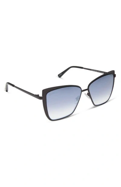Diff 58mm Square Sunglasses In Blue