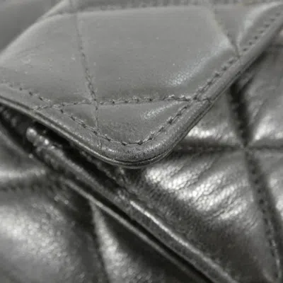 Pre-owned Chanel Black Leather Backpack ()