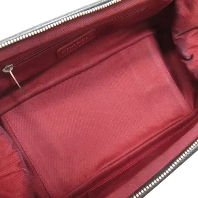 Pre-owned Chanel Black Leather Tote Bag ()