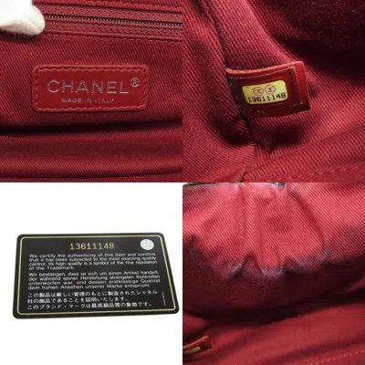 Pre-owned Chanel Black Leather Tote Bag ()