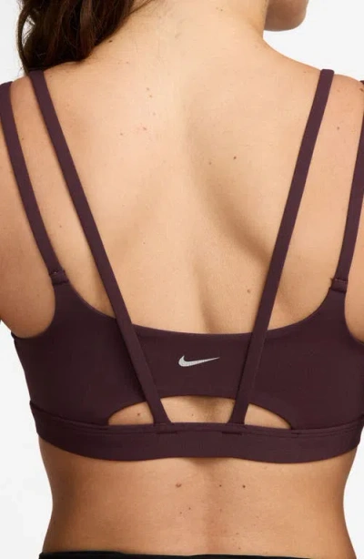 Nike Double-strap Sports Bra In Animal Print