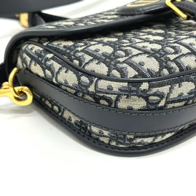 Pre-owned Dior Christian  Gray Leather Shoulder Bag ()