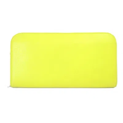 Pre-owned Dior Christian  Yellow Long Wallet (bi-fold) ()