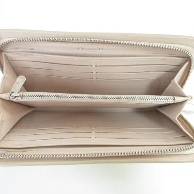 Pre-owned Dior Christian  Yellow Long Wallet (bi-fold) ()