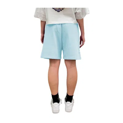 Comme Des Fuckdown Blue Cotton Women's Short In Blue
