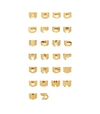 CHLOÉ Alphabet Ring