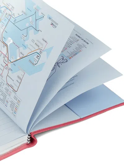 Smythson Grained Lambskin Chelsea Diary In Pink