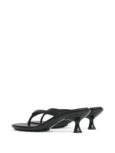 Mansur Gavriel Mari Kitten Heel Sandal In Black