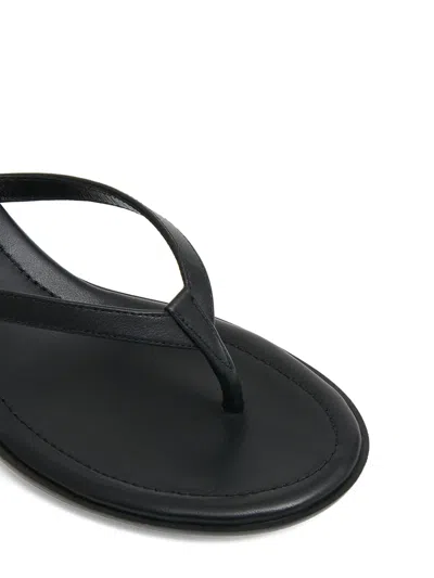 Mansur Gavriel Mari Kitten Heel Sandal In Black