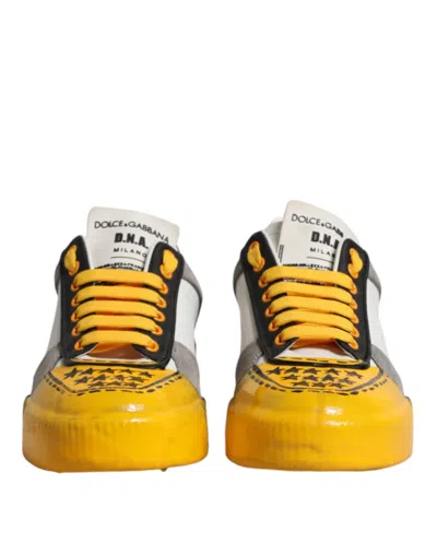 Dolce & Gabbana Multicolor Miami Low Top Sneakers Men's Shoes In Multi