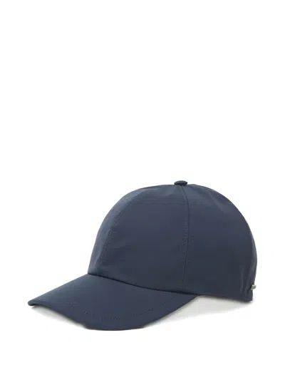 Peserico Logo-plaque Baseball Cap In Blue