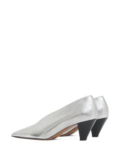 Mansur Gavriel Kiki Pointed-toe Pumps In Animal Print
