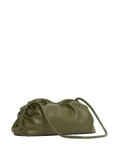 Mansur Gavriel Mini Cloud Clutch Bag In Green