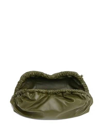 Mansur Gavriel Mini Cloud Clutch Bag In Green
