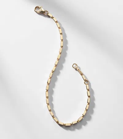 Suzanne Kalan Block-chain Medium 18kt Gold Bracelet In Gold