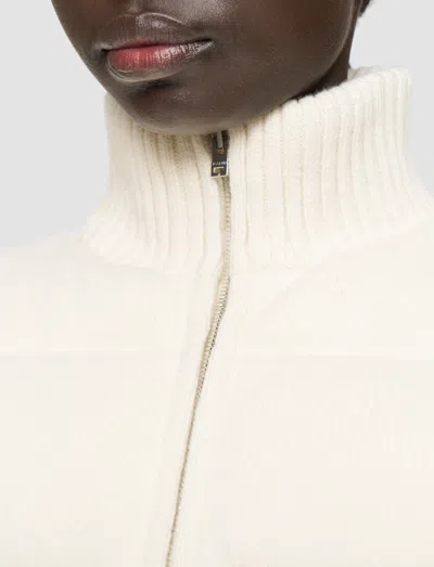 Joseph Knitted Down Puffer Gilet In Brown